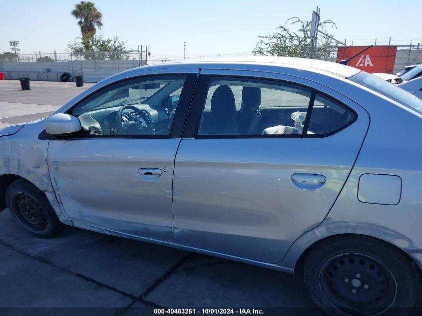 2018 Mitsubishi Mirage G4 Es VIN: ML32F3FJ4JHF16346 Lot: 40483261