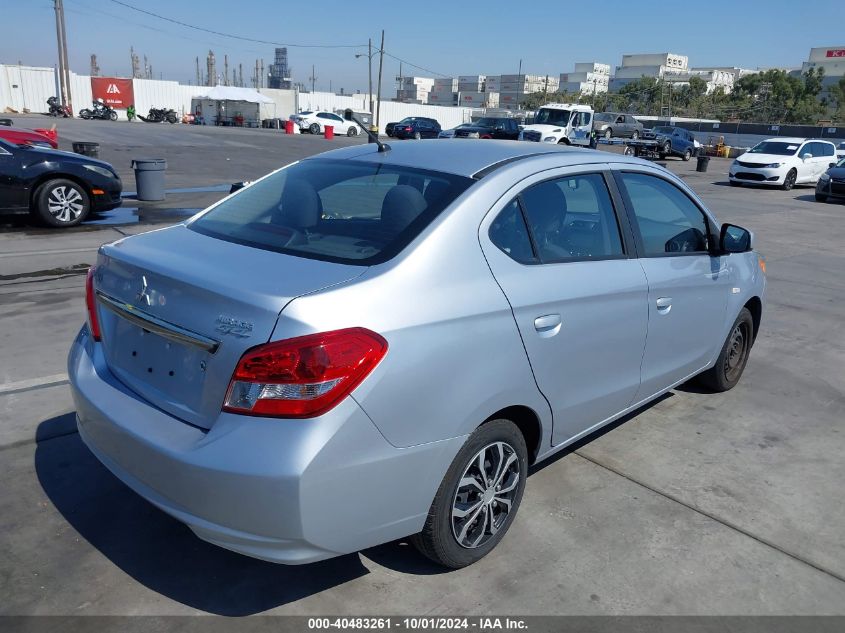 2018 Mitsubishi Mirage G4 Es VIN: ML32F3FJ4JHF16346 Lot: 40483261