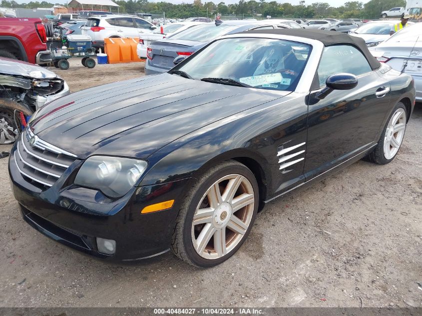 2006 Chrysler Crossfire Limited VIN: 1C3AN65L96X066031 Lot: 40484027