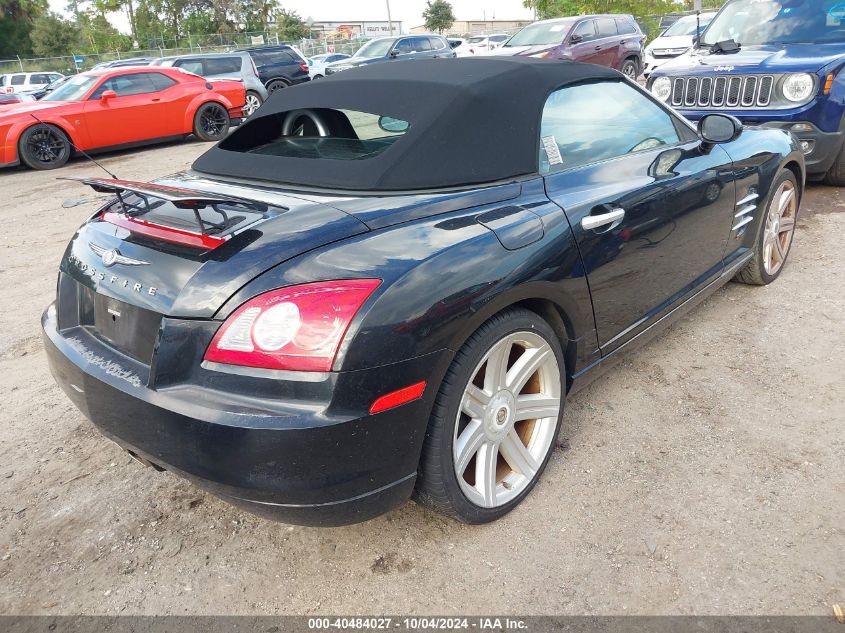 2006 Chrysler Crossfire Limited VIN: 1C3AN65L96X066031 Lot: 40484027