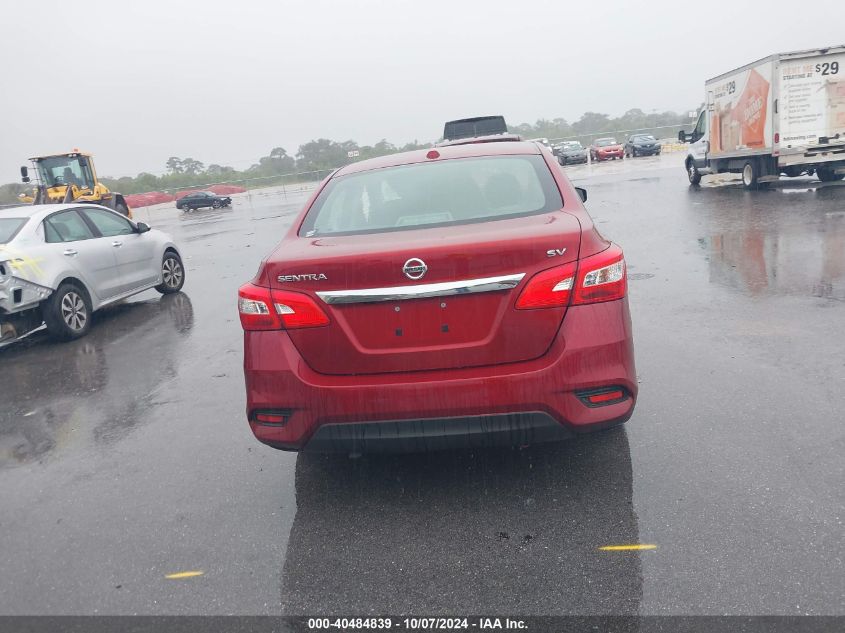 2018 Nissan Sentra Sv VIN: 3N1AB7AP3JY230967 Lot: 40484839