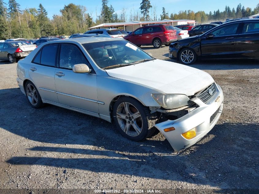 2002 Lexus Is 300 VIN: JTHBD192720060558 Lot: 40485262