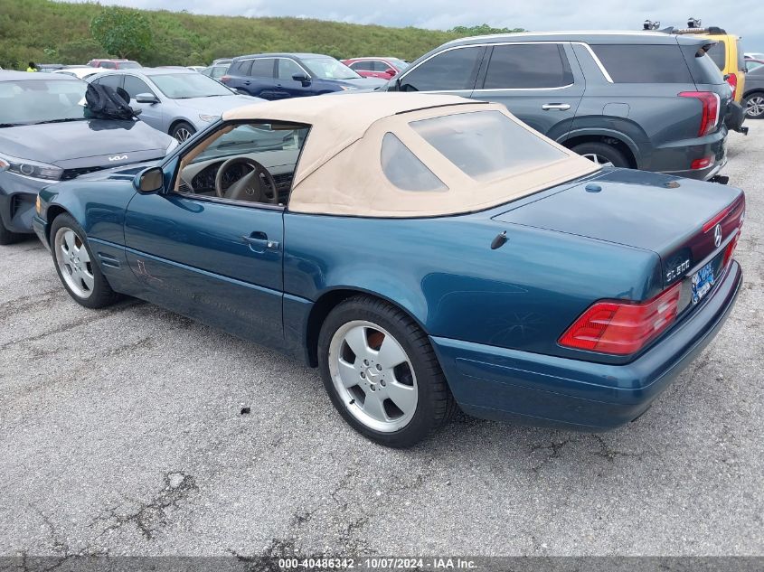 2000 Mercedes-Benz Sl 500 VIN: WDBFA68F3YF195005 Lot: 40486342