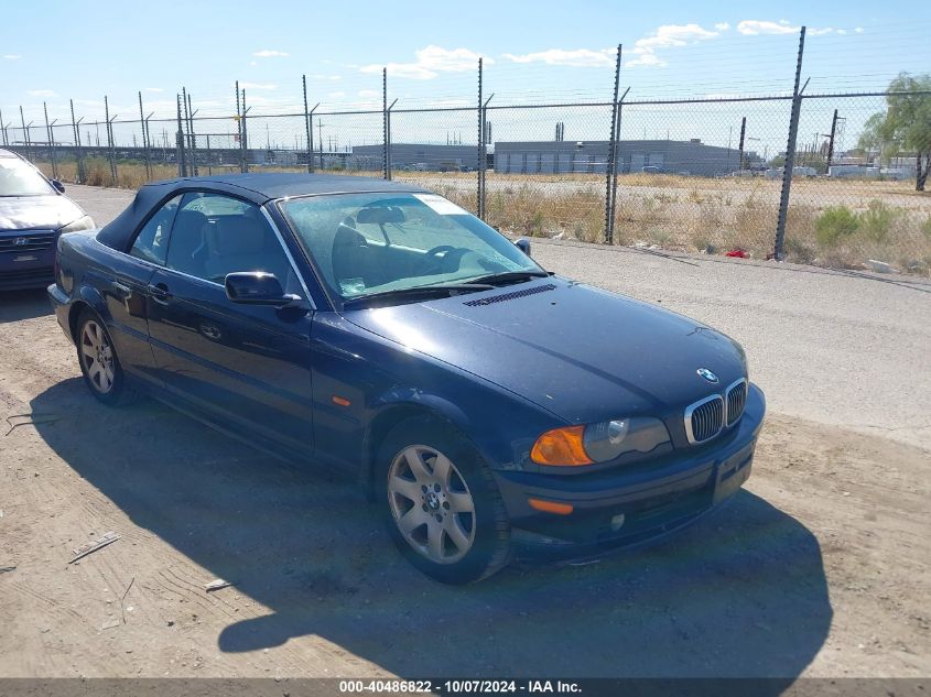 2001 BMW 325Ci VIN: WBABS33421JY54774 Lot: 40486822