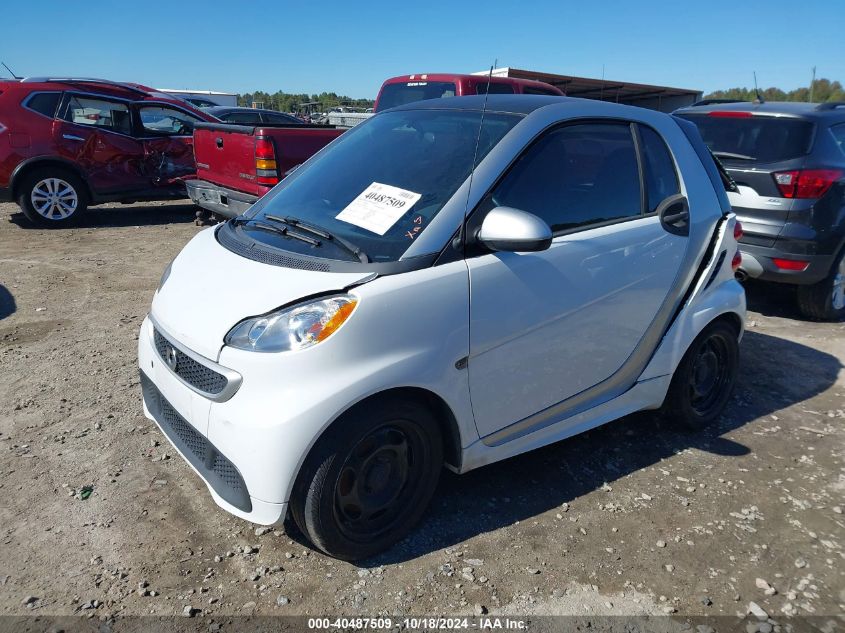 2015 Smart Fortwo Passion/Pure VIN: WMEEJ3BA8FK808251 Lot: 40487509