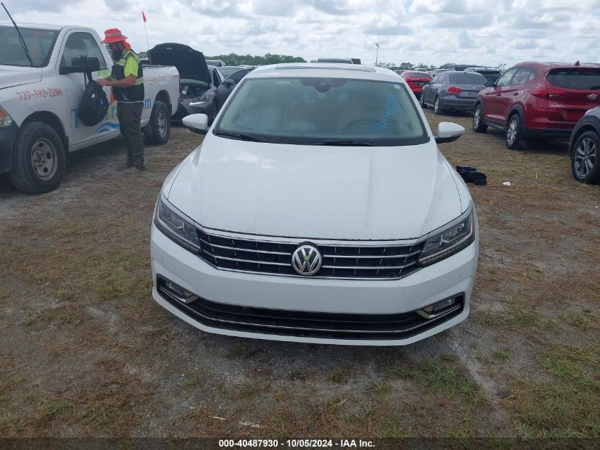 2017 Volkswagen Passat 1.8T Sel Premium VIN: 1VWCT7A36HC056215 Lot: 40487930