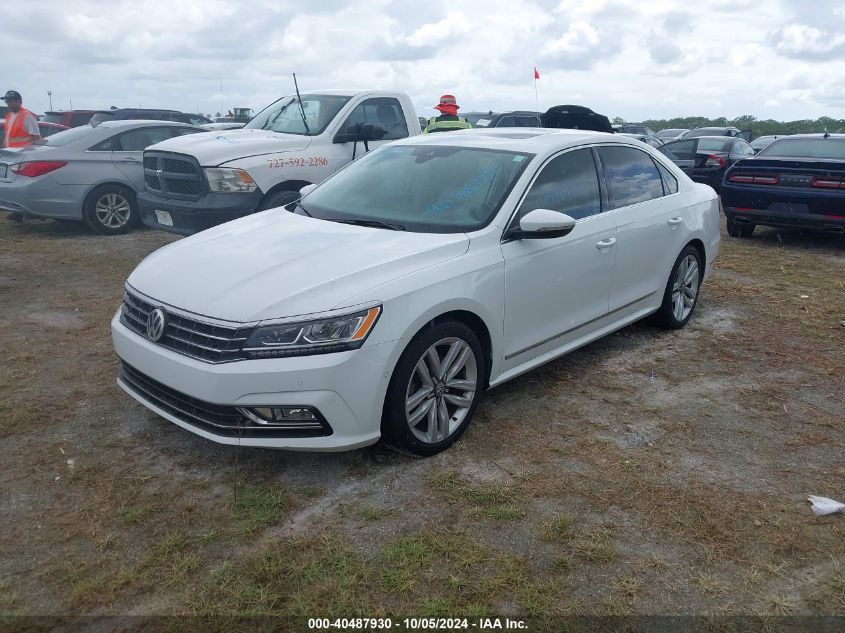 2017 Volkswagen Passat 1.8T Sel Premium VIN: 1VWCT7A36HC056215 Lot: 40487930