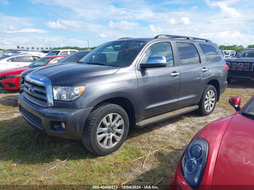 2013 Toyota Sequoia Limited 5.7L V8 VIN: 5TDJY5G15DS087504 Lot: 40488573