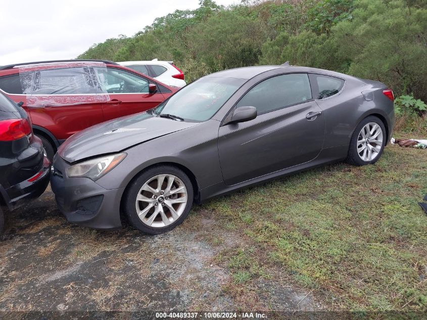 2013 Hyundai Genesis Coupe 2.0T VIN: KMHHT6KD9DU084388 Lot: 40489337