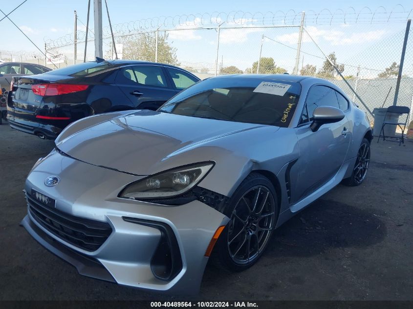 2022 Subaru Brz Limited VIN: JF1ZDBF19N8701447 Lot: 40489564