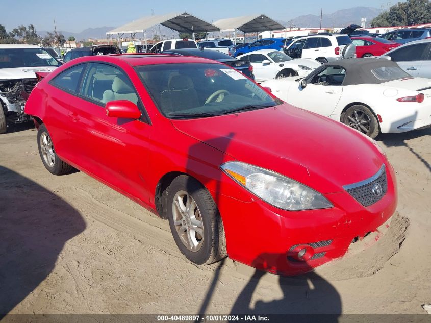 2007 Toyota Camry Solara Se VIN: 4T1CE30P87U757496 Lot: 40489897