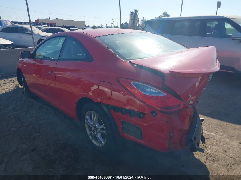 2007 Toyota Camry Solara Se VIN: 4T1CE30P87U757496 Lot: 40489897