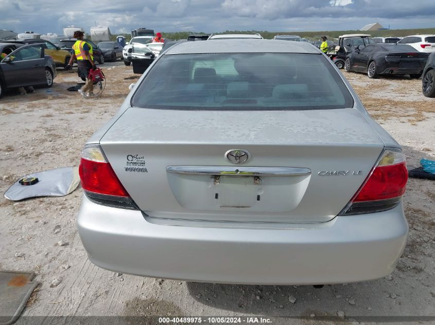 2005 Toyota Camry Le VIN: 4T1BE32K75U518788 Lot: 40489975