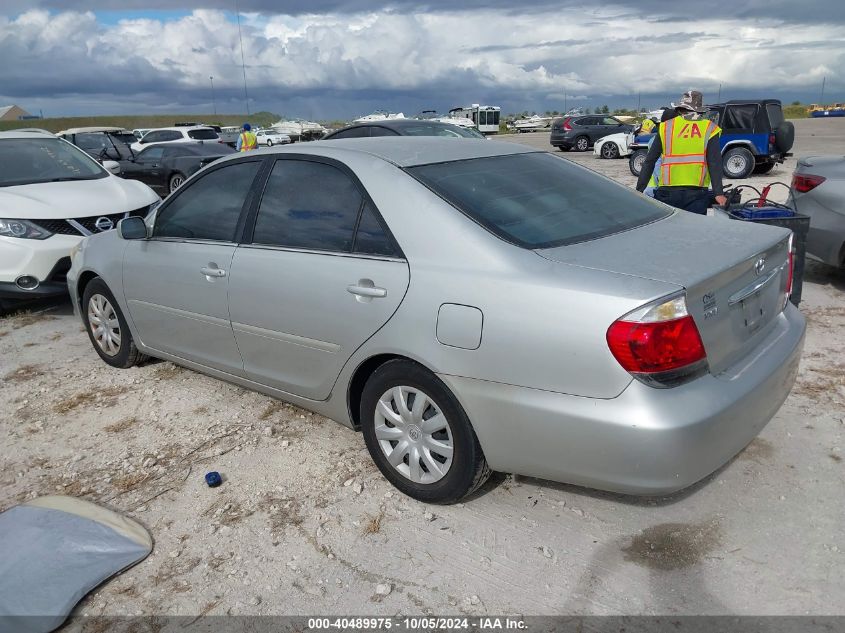 2005 Toyota Camry Le VIN: 4T1BE32K75U518788 Lot: 40489975