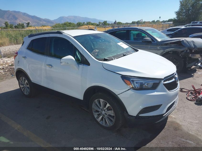 2019 Buick Encore Awd Preferred VIN: KL4CJESB0KB963651 Lot: 40492596