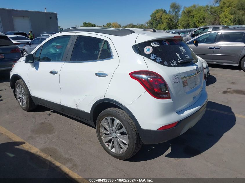 2019 Buick Encore Awd Preferred VIN: KL4CJESB0KB963651 Lot: 40492596