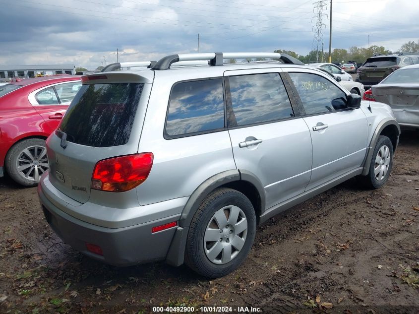 2003 Mitsubishi Outlander Ls VIN: JA4LX31G03U077643 Lot: 40492900