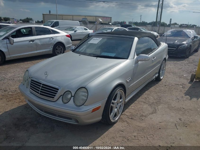 2000 Mercedes-Benz Clk 430 VIN: WDBLK70G4YT032892 Lot: 40493011