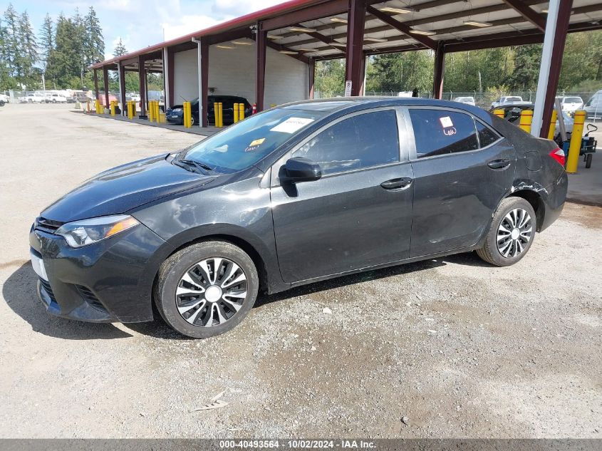 2014 Toyota Corolla L/Le/Le Pls/Prm/S/S Pls VIN: 5YFBURHE3EP150070 Lot: 40493564