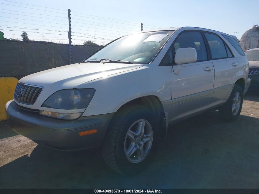 2001 Lexus Rx 300 VIN: JTJHF10U010169587 Lot: 40493573