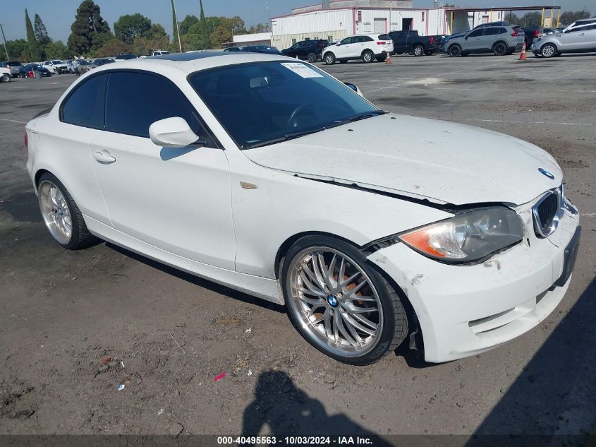 2010 BMW 128I VIN: WBAUP9C55AVL89129 Lot: 40495563