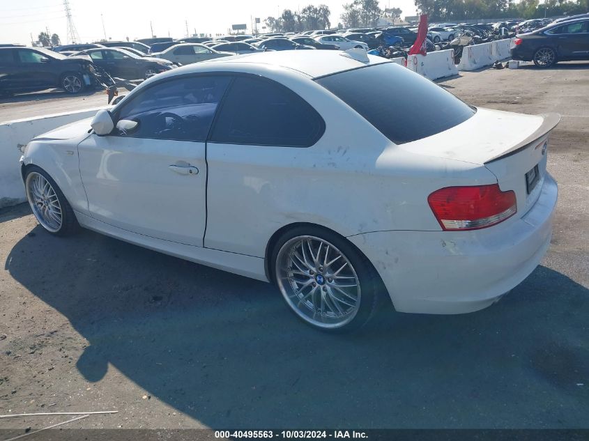 2010 BMW 128I VIN: WBAUP9C55AVL89129 Lot: 40495563