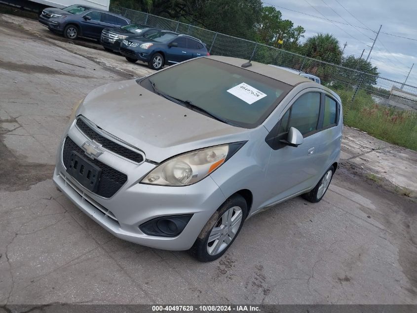 2013 Chevrolet Spark 1Lt VIN: KL8CD6S90DC512256 Lot: 40497628