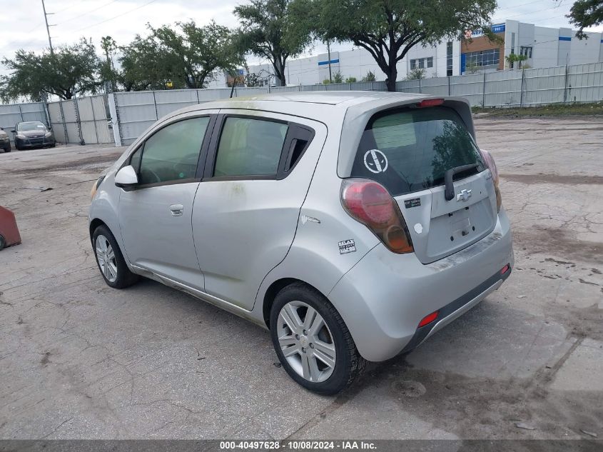 2013 Chevrolet Spark 1Lt VIN: KL8CD6S90DC512256 Lot: 40497628