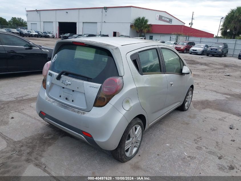 2013 Chevrolet Spark 1Lt VIN: KL8CD6S90DC512256 Lot: 40497628