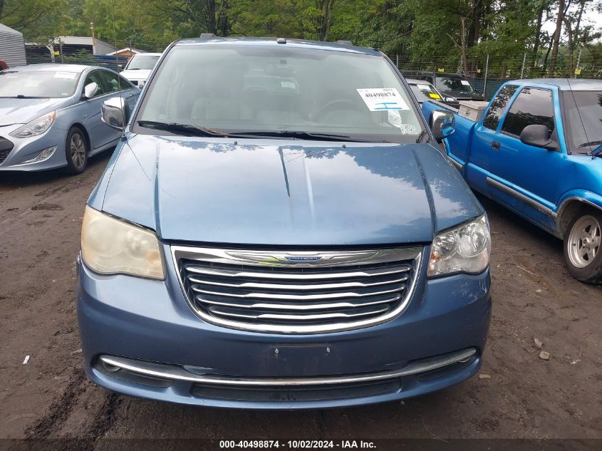 2011 Chrysler Town & Country Touring-L VIN: 2A4RR8DG9BR714456 Lot: 40498874