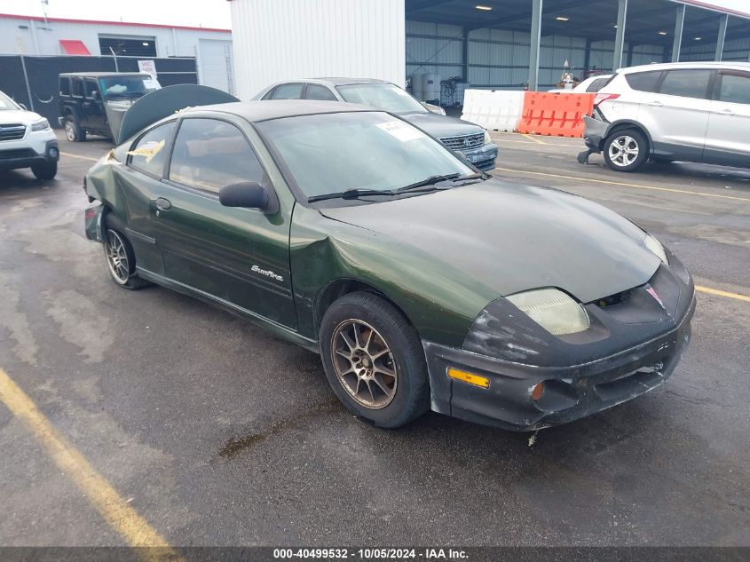 2000 Pontiac Sunfire Se VIN: 1G2JB1249Y7338749 Lot: 40499532