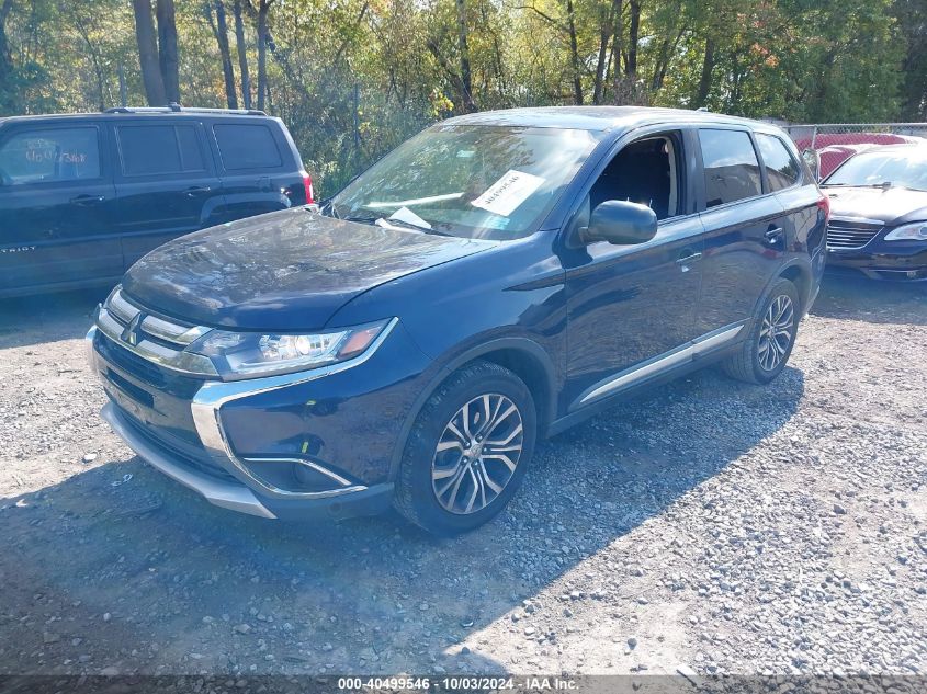 2017 Mitsubishi Outlander Es VIN: JA4AZ2A36HZ060719 Lot: 40499546