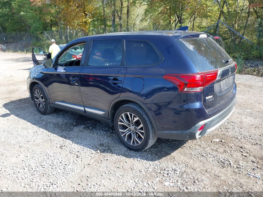 2017 Mitsubishi Outlander Es VIN: JA4AZ2A36HZ060719 Lot: 40499546