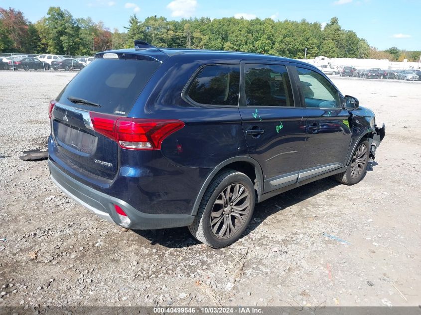 2017 Mitsubishi Outlander Es VIN: JA4AZ2A36HZ060719 Lot: 40499546