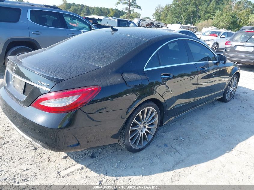 2016 Mercedes-Benz Cls 400 4Matic VIN: WDDLJ6HB5GA160906 Lot: 40499871