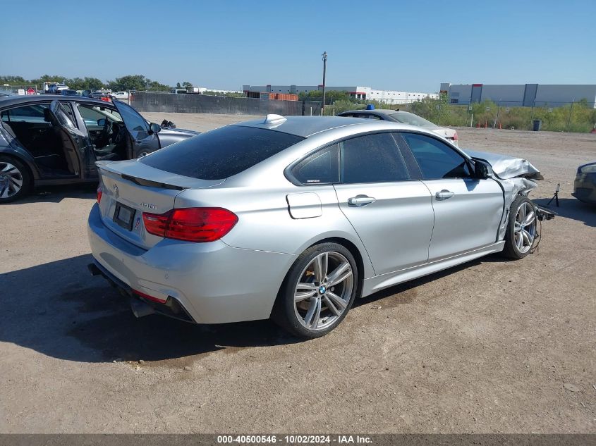 2017 BMW 440I Gran Coupe VIN: WBA4E3C3XHG826235 Lot: 40500546