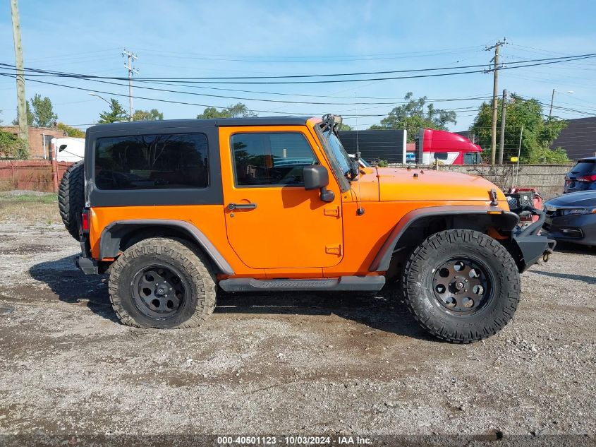 2012 Jeep Wrangler Sport VIN: 1C4AJWAG6CL181186 Lot: 40501123