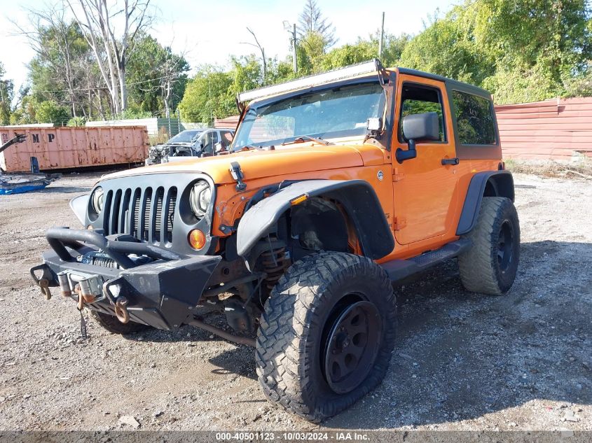 2012 Jeep Wrangler Sport VIN: 1C4AJWAG6CL181186 Lot: 40501123