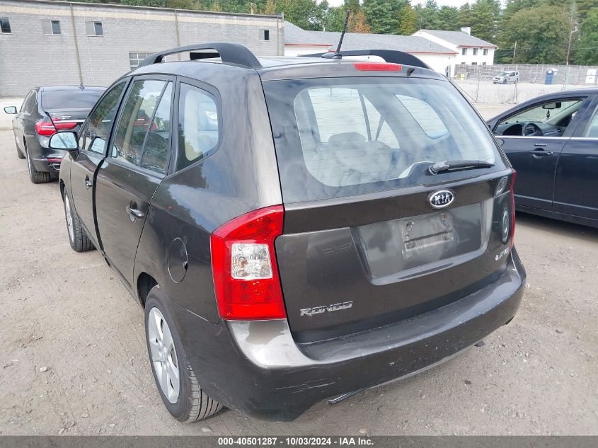 2009 Kia Rondo Lx V6 VIN: KNAFG526397252959 Lot: 40501287