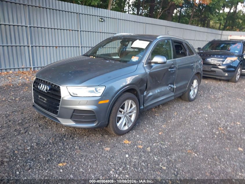 2016 Audi Q3 2.0T Premium Plus VIN: WA1EFCFS4GR023912 Lot: 40504809