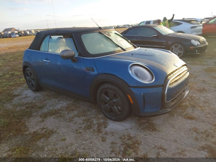 2023 Mini Convertible Cooper VIN: WMW23DL08P3R13565 Lot: 40506279