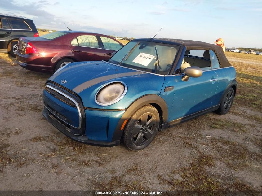 2023 Mini Convertible Cooper VIN: WMW23DL08P3R13565 Lot: 40506279