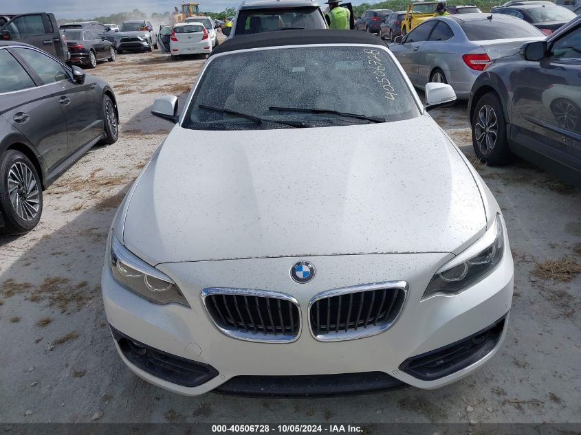 2018 BMW 230I VIN: WBA2M7C56JVD51576 Lot: 40506728