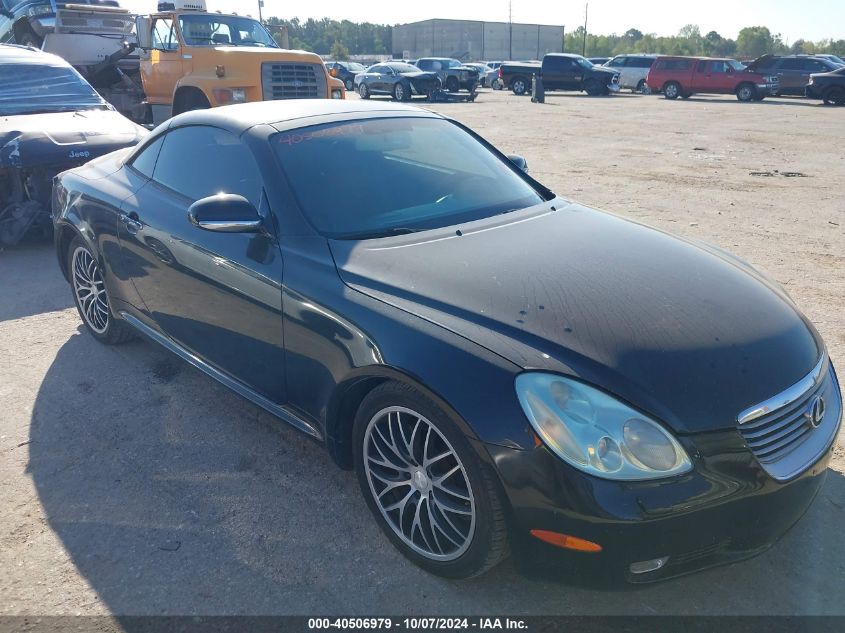 2005 Lexus Sc 430 VIN: JTHFN48Y850069781 Lot: 40506979