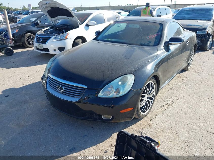 2005 Lexus Sc 430 VIN: JTHFN48Y850069781 Lot: 40506979