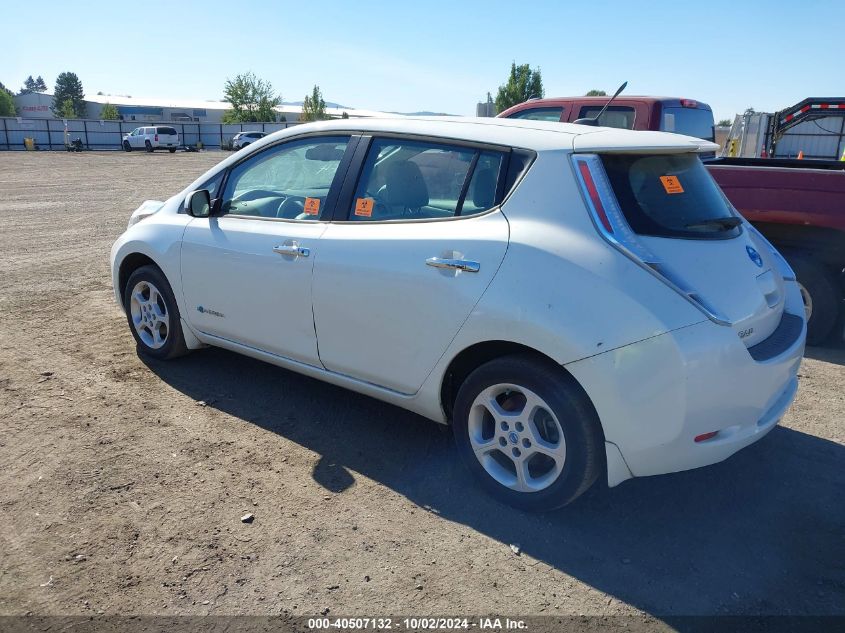 2013 Nissan Leaf Sv VIN: 1N4AZ0CP4DC411947 Lot: 40507132