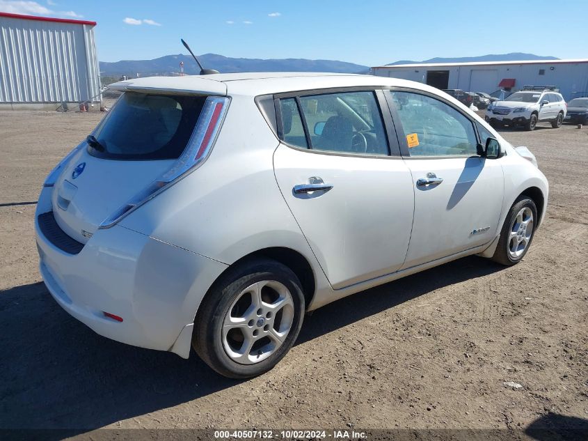 2013 Nissan Leaf Sv VIN: 1N4AZ0CP4DC411947 Lot: 40507132