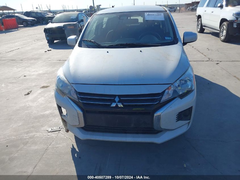 2022 Mitsubishi Mirage Es/Le VIN: ML32AUHJ0NH009657 Lot: 40507289