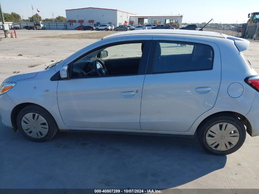 2022 Mitsubishi Mirage Es/Le VIN: ML32AUHJ0NH009657 Lot: 40507289