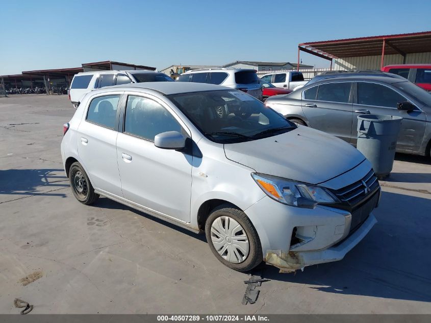 2022 Mitsubishi Mirage Es/Le VIN: ML32AUHJ0NH009657 Lot: 40507289